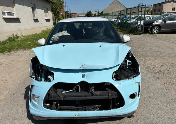 Citroen DS3 cena 8900 przebieg: 138000, rok produkcji 2011 z Łęczna małe 67